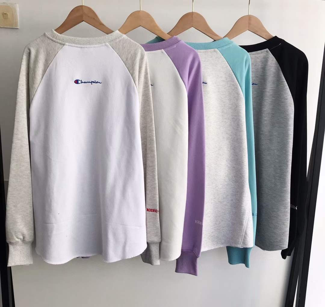 Champion 撞色衛衣