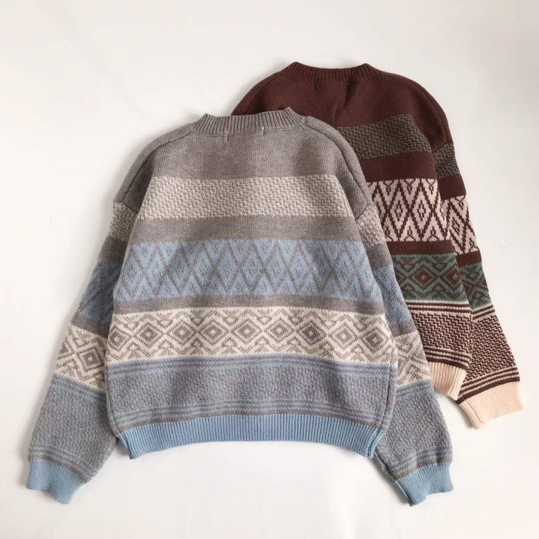 Nenet復古sweater cardigan
