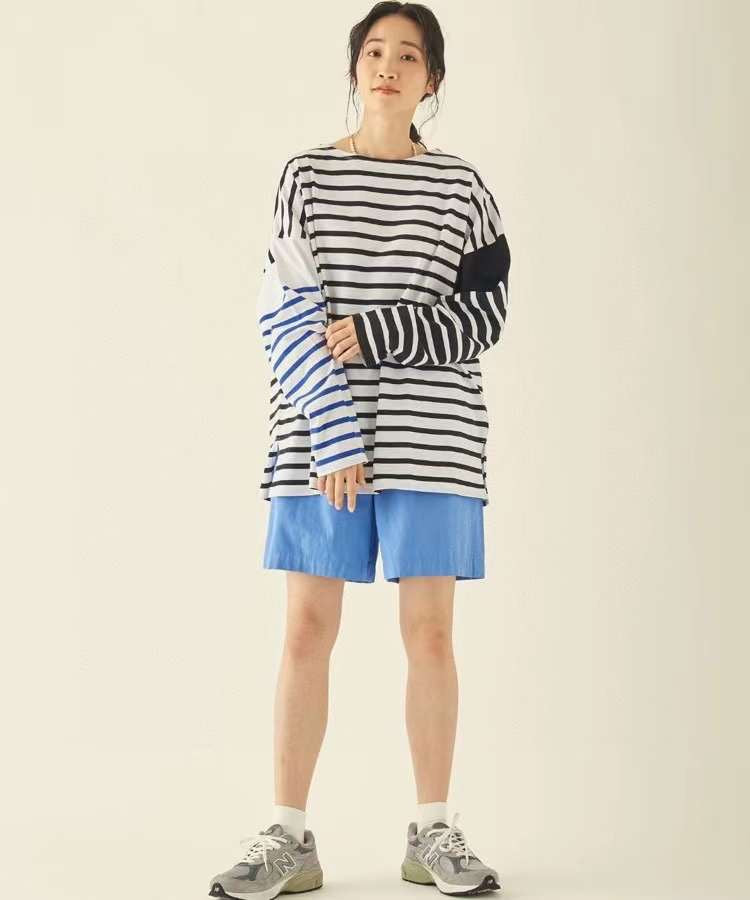 日單間條tee