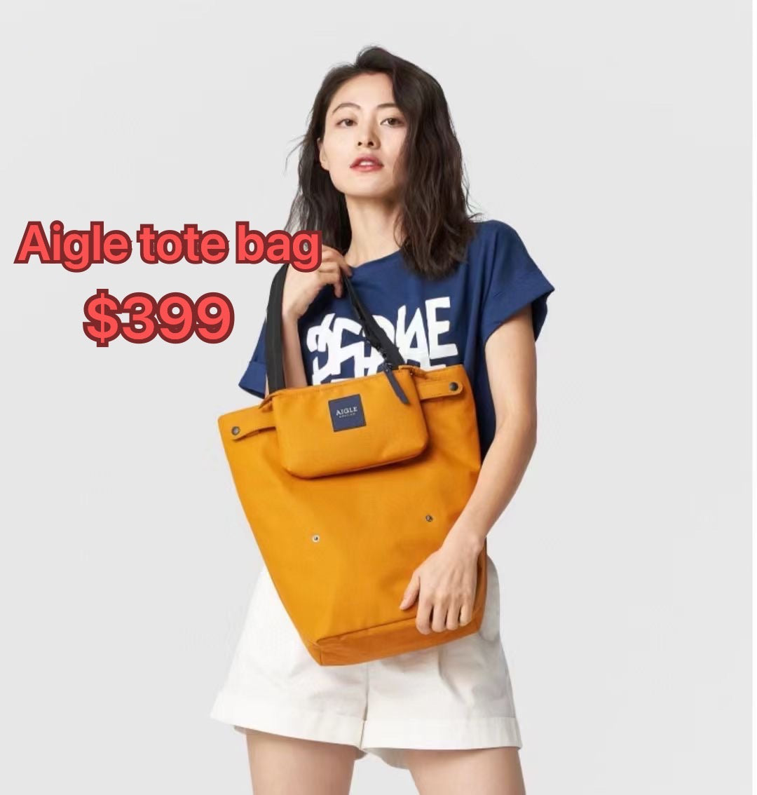 Aigle tote bag