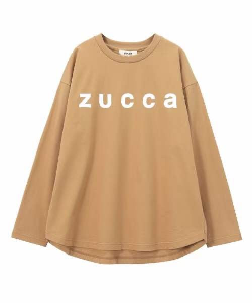 Zucca 淨色logo印花衛衣
