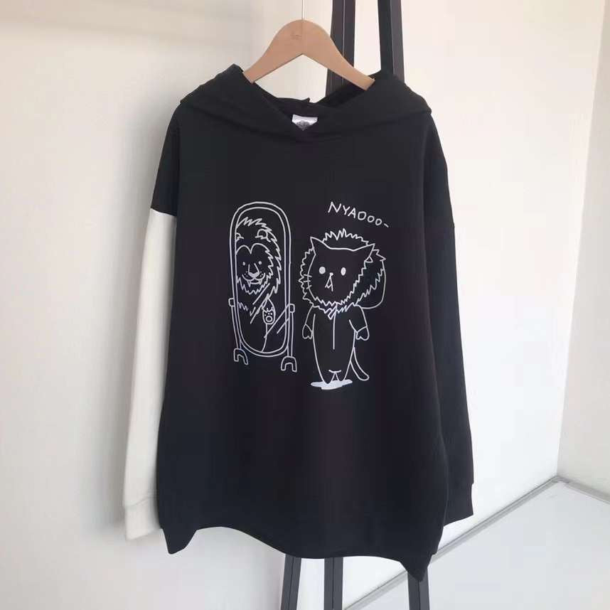Scolar 印花hoodies