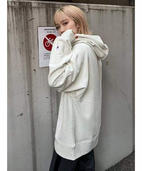 Champion不規則刺繡hoodies