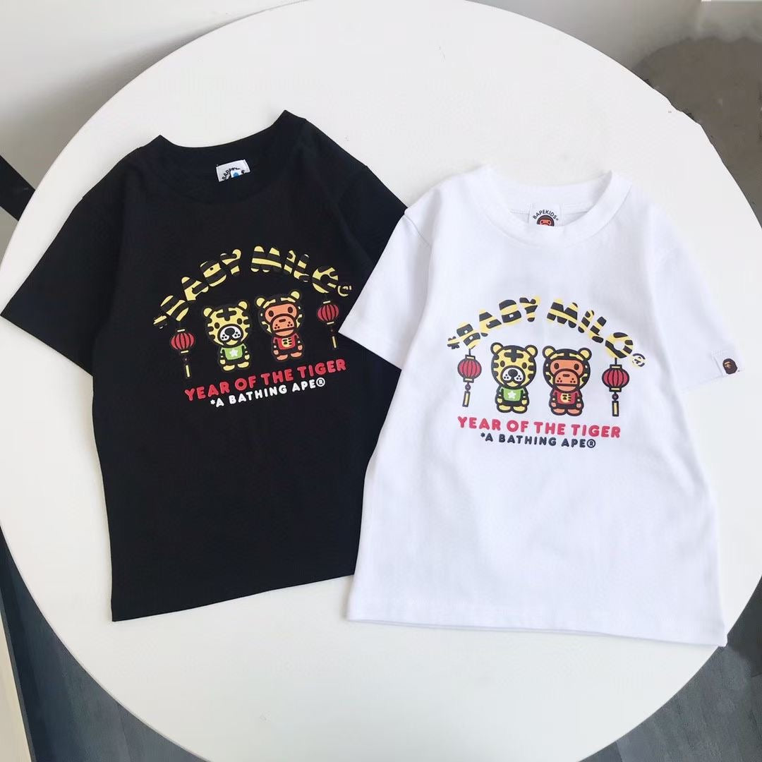 Bape tiger 童裝tee