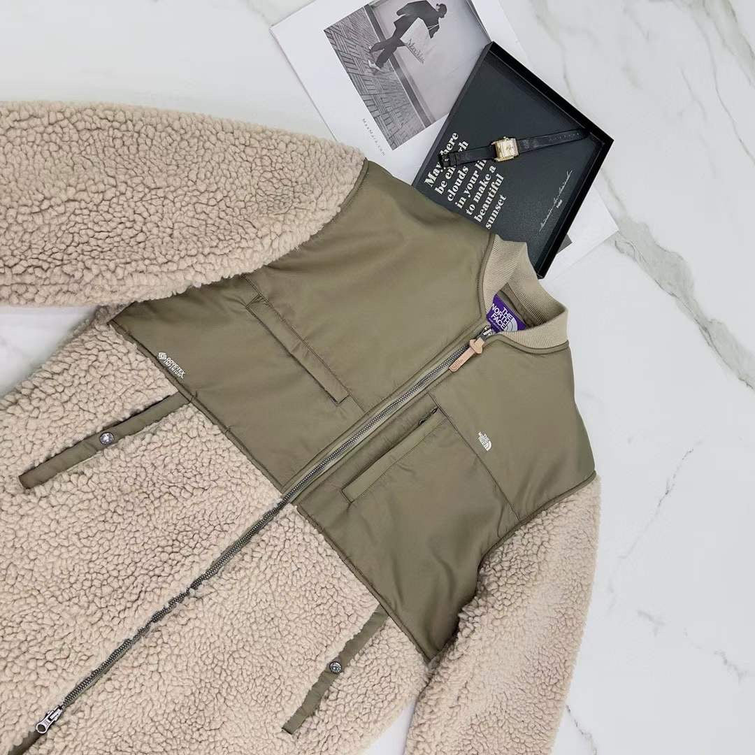 The North Face 羊羔中長外套