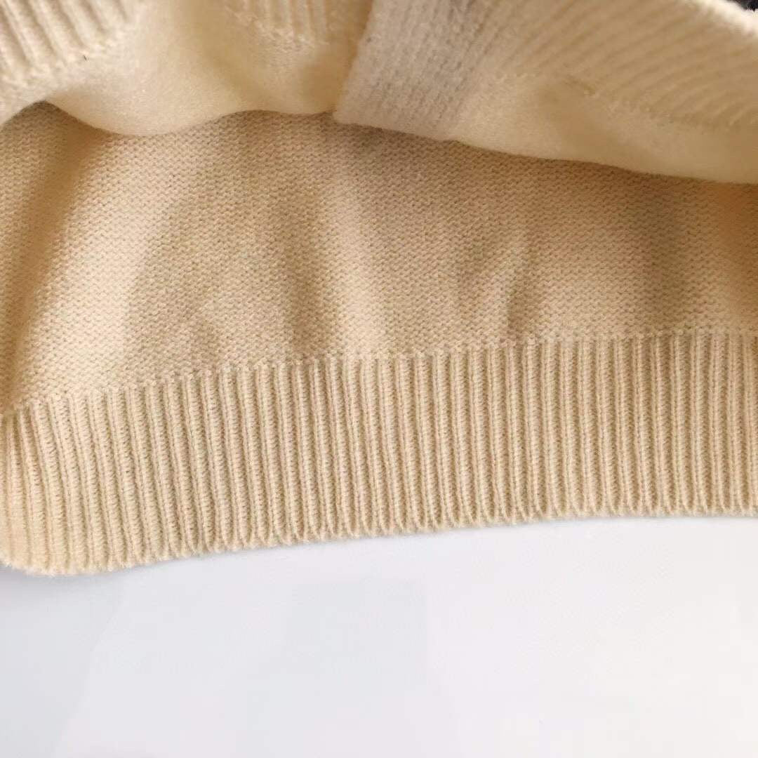 Nenet間條sweater cardigan