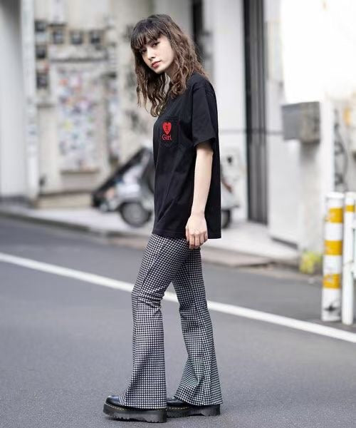 X girl pocket tee