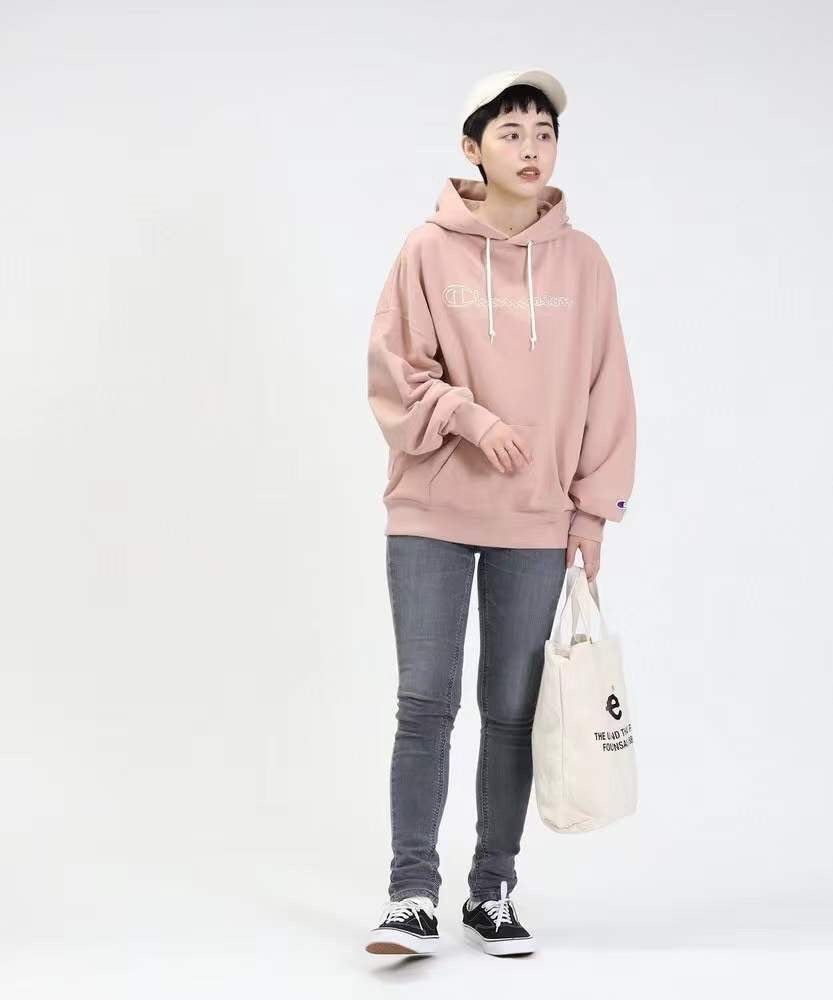 Champion彩色刺繡hoodies
