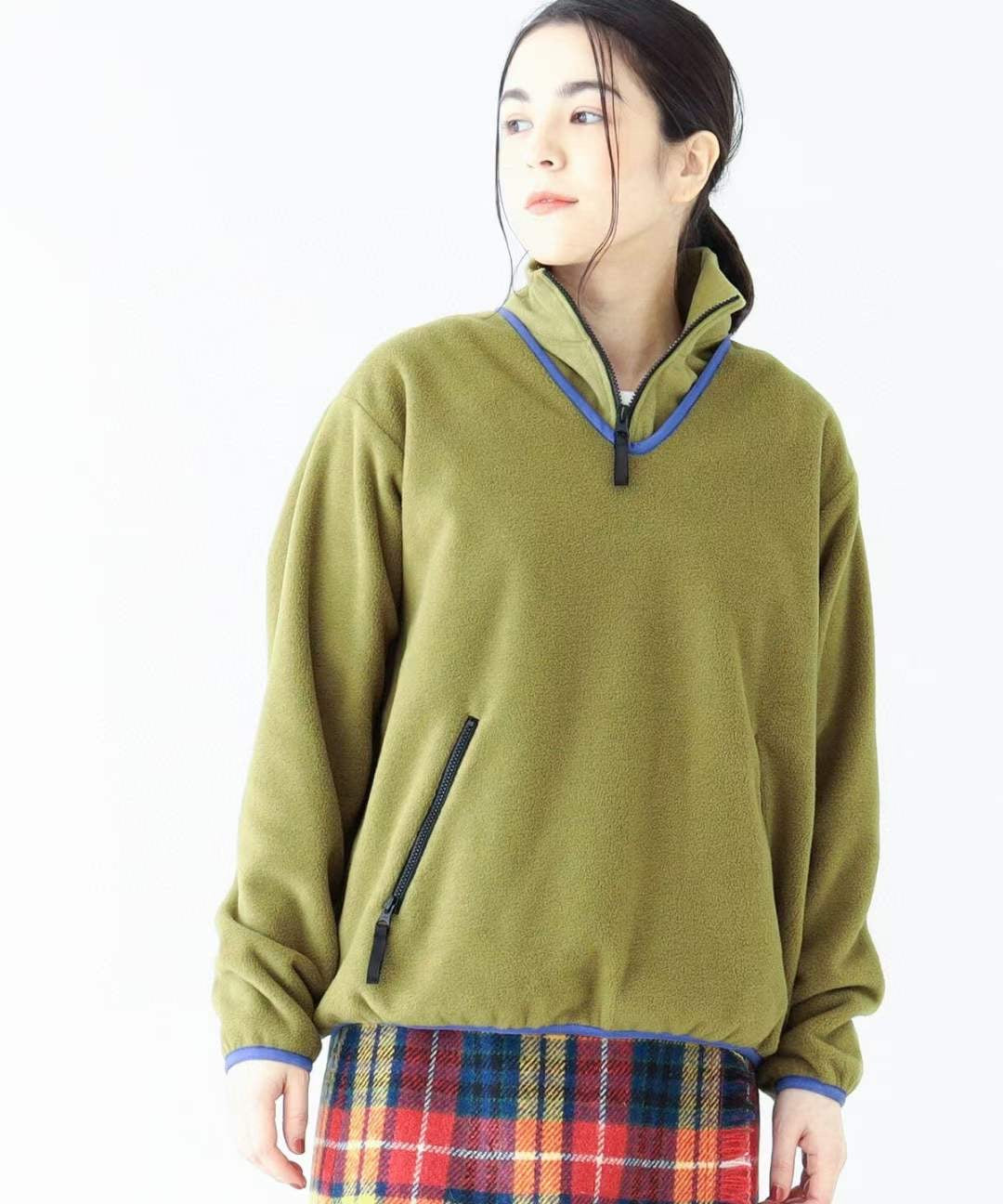 Beams boy 搖粒絨2way 衛衣
