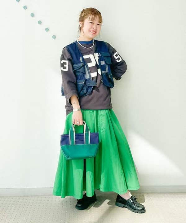 Beams x Gramicci A字傘裙