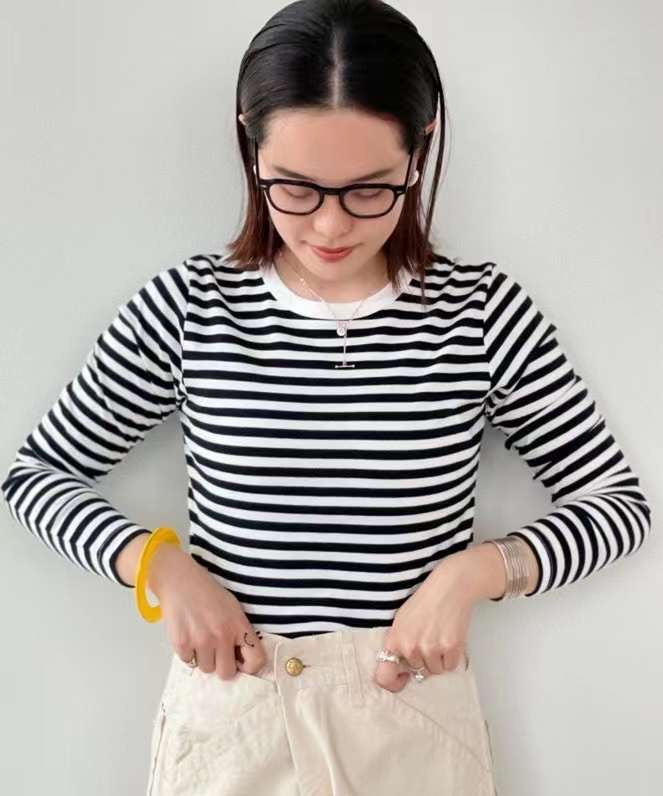 Beams boy 間條tee