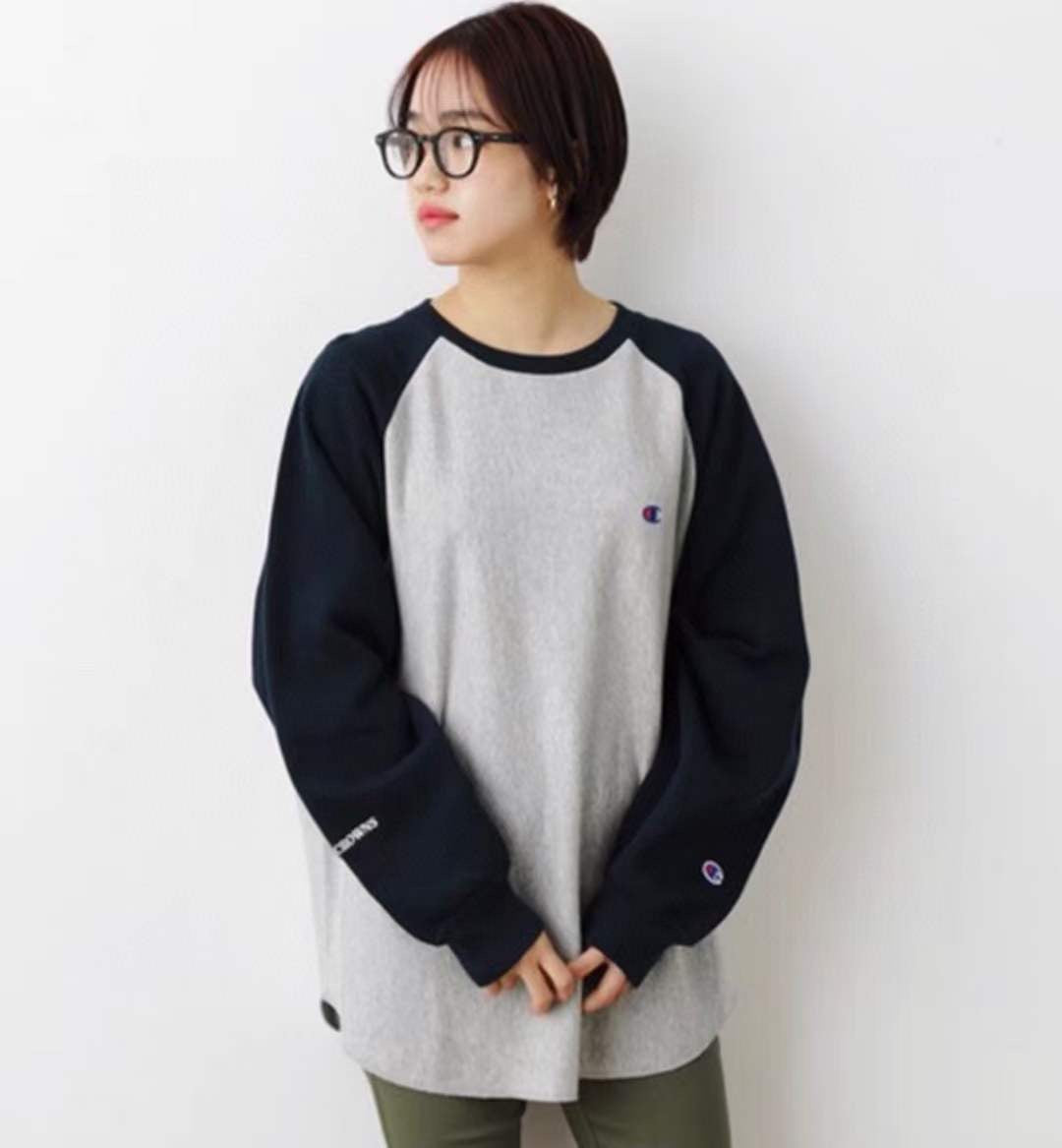 Champion 撞色衛衣