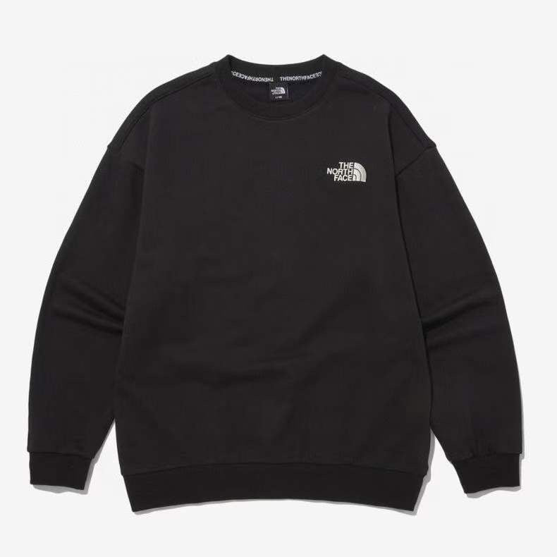 The north face 淨色印花衛衣