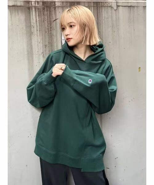 Champion不規則刺繡hoodies