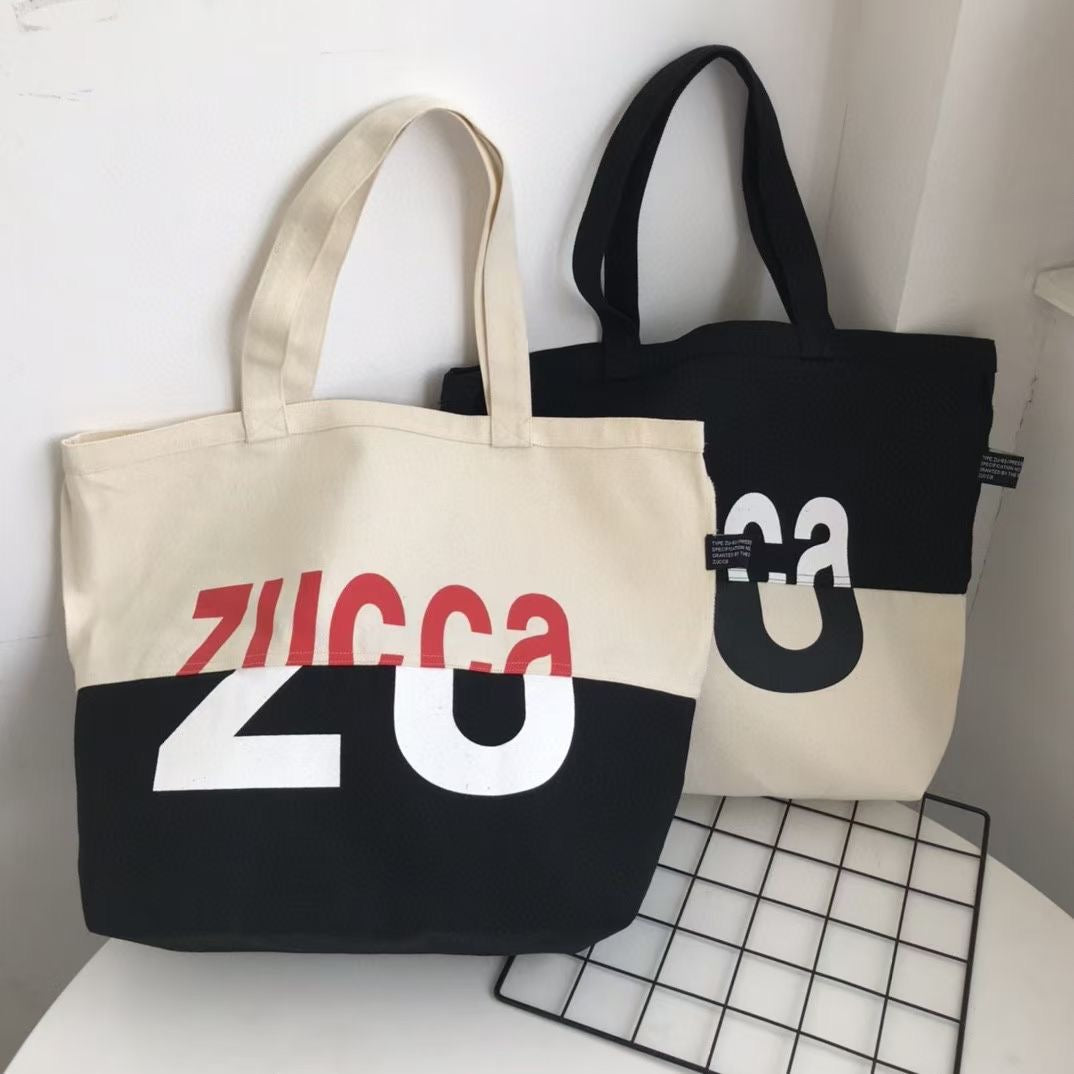 Zucca 帆布tote bag