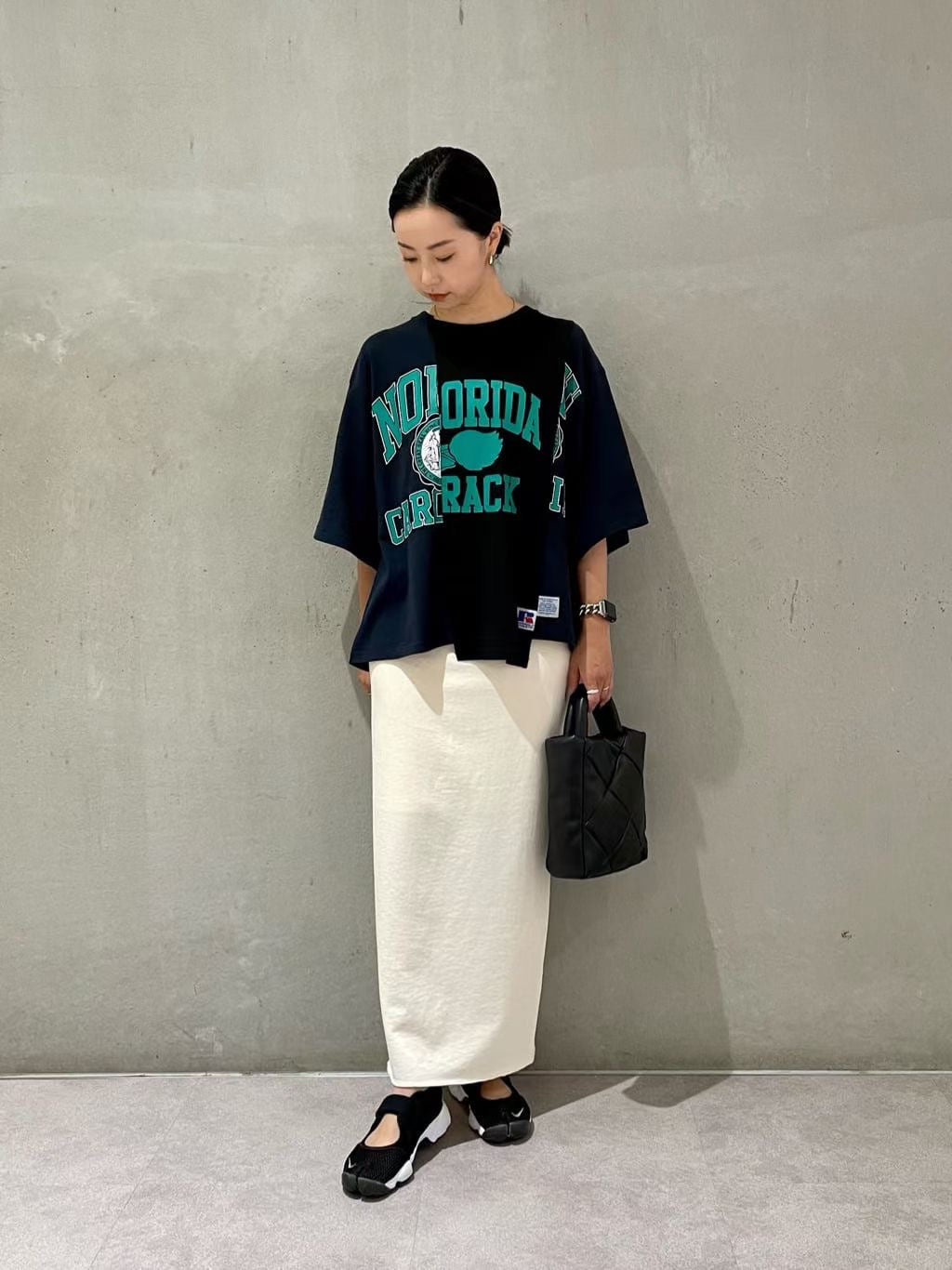Rose Bud 接拼不規則tee