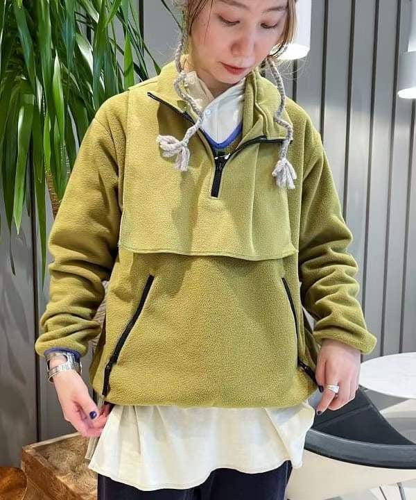 Beams boy 搖粒絨2way 衛衣