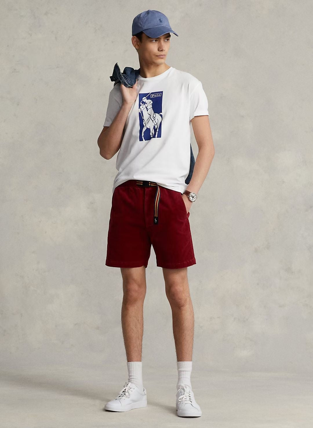 Polo pattern 印花tee