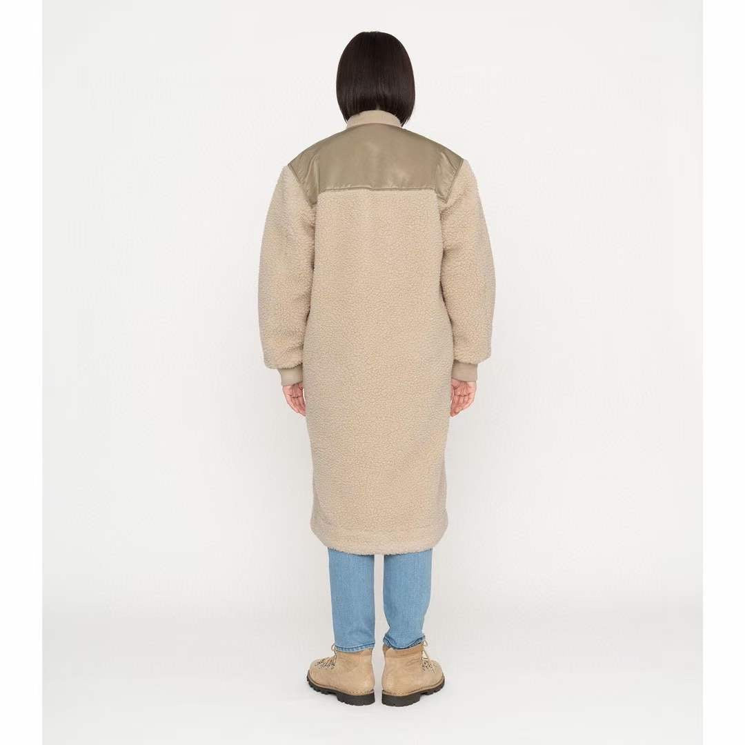 The North Face 羊羔中長外套