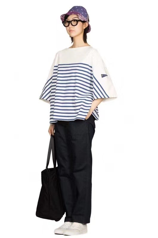 Kapital 7分間條tee