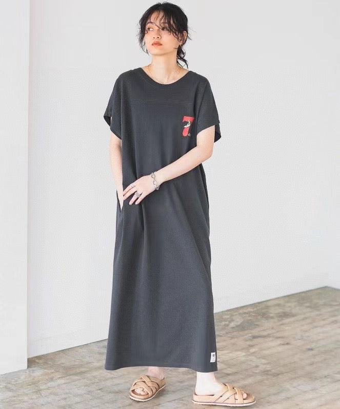Beams 印花長裙