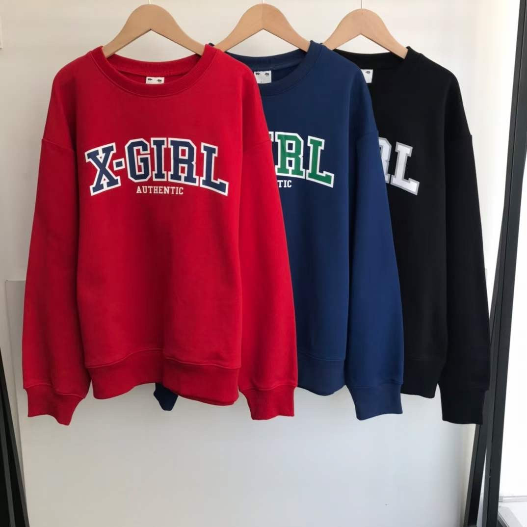 X girl logo 衛衣