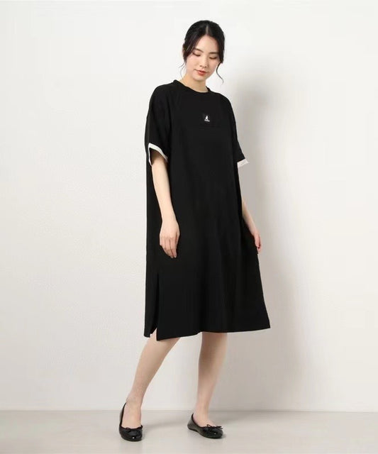 Kangol 接拼印花one piece