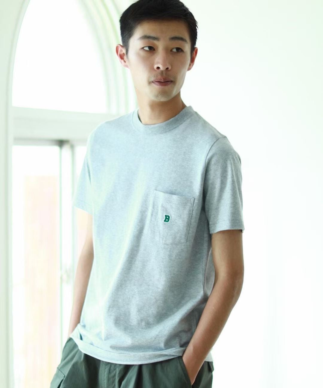 Beams pocket tee