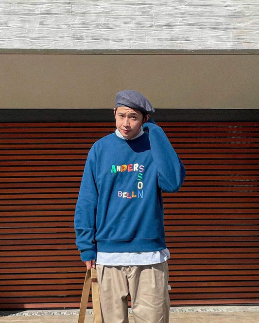 Anderson Bell彩色刺繡衛衣