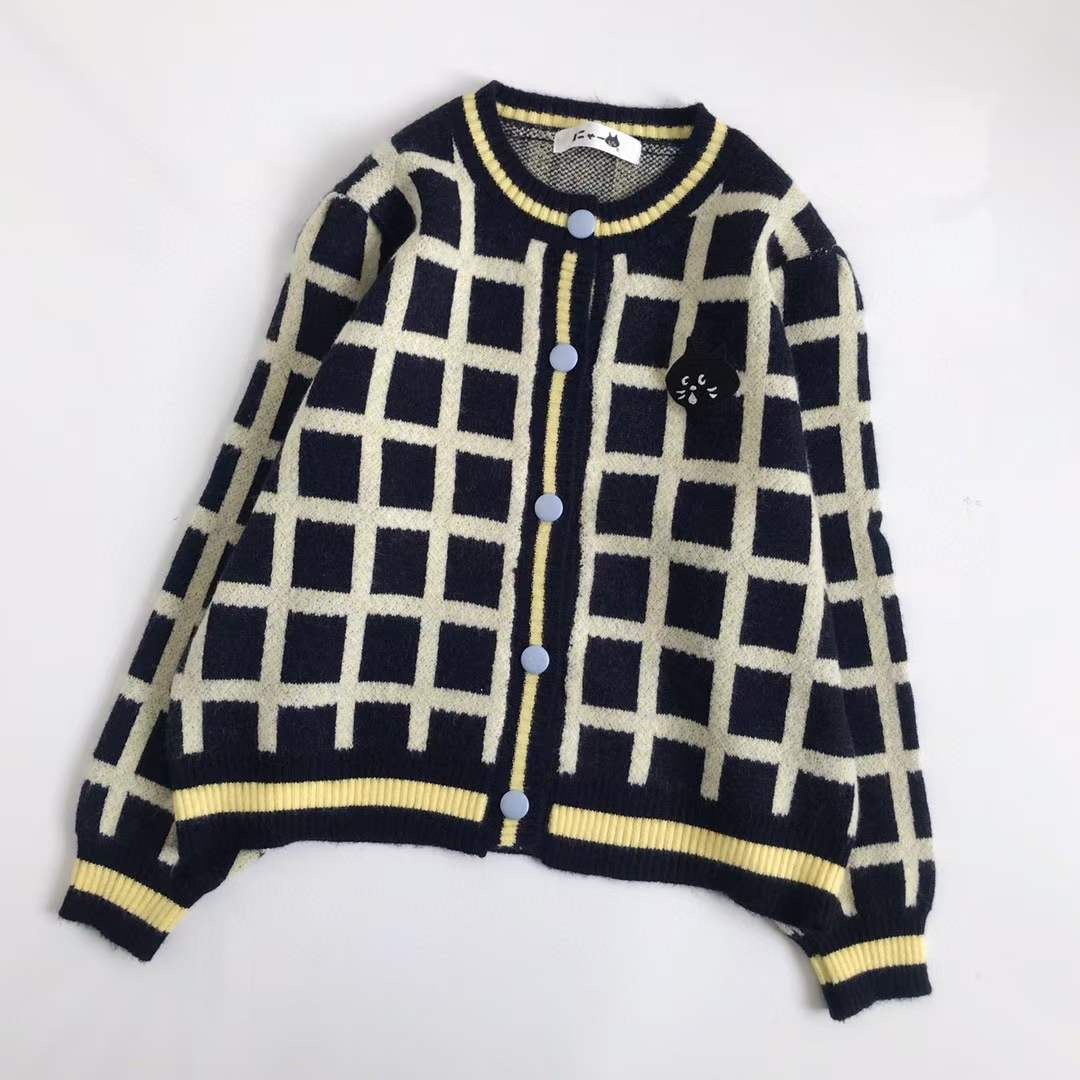 Nenet格仔cardigan