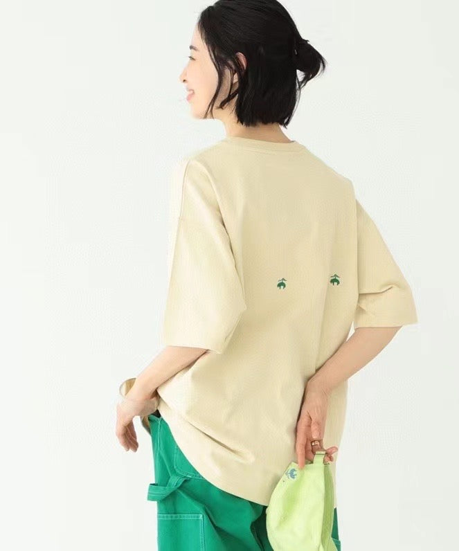 Beams 刺繡tee