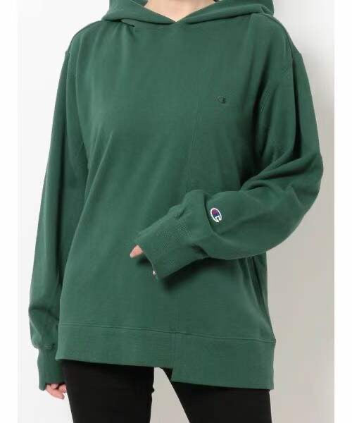 Champion不規則刺繡hoodies