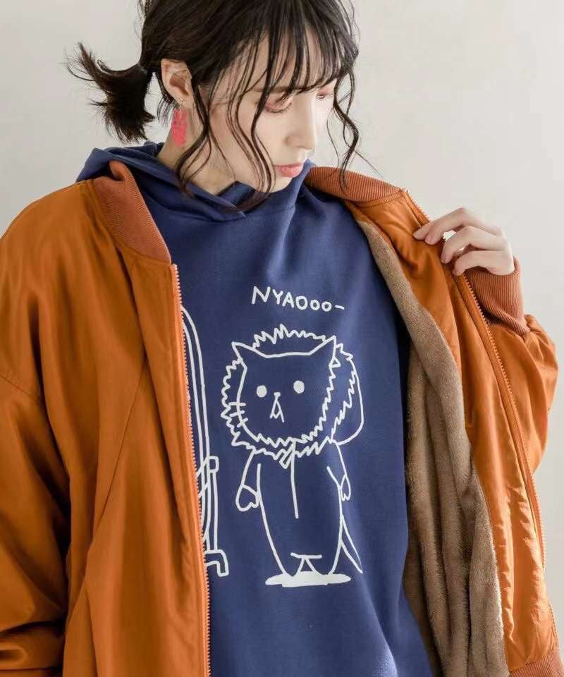 Scolar 印花hoodies