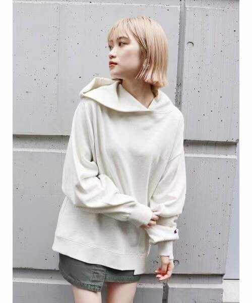 Champion不規則刺繡hoodies