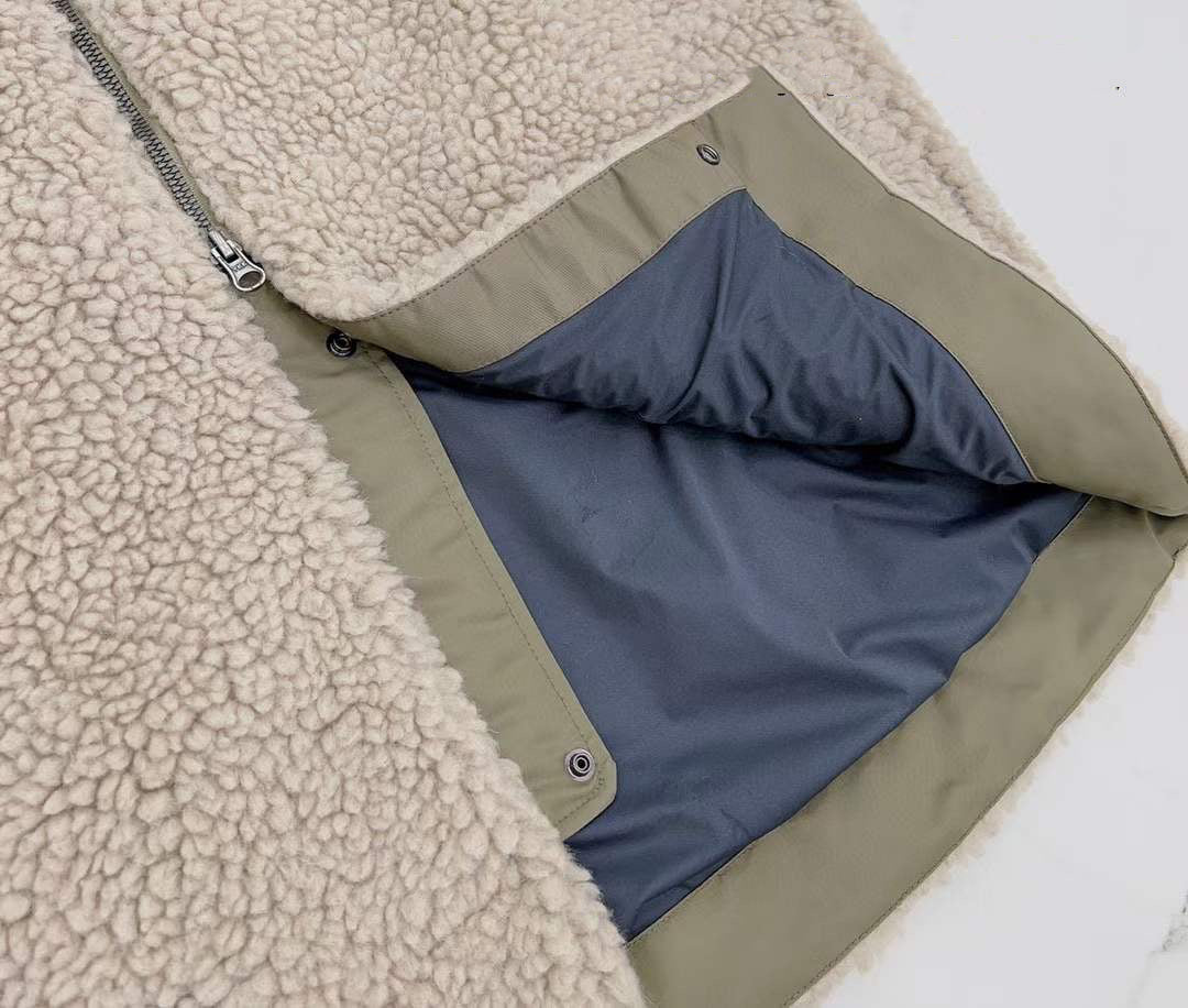 The North Face 羊羔中長外套