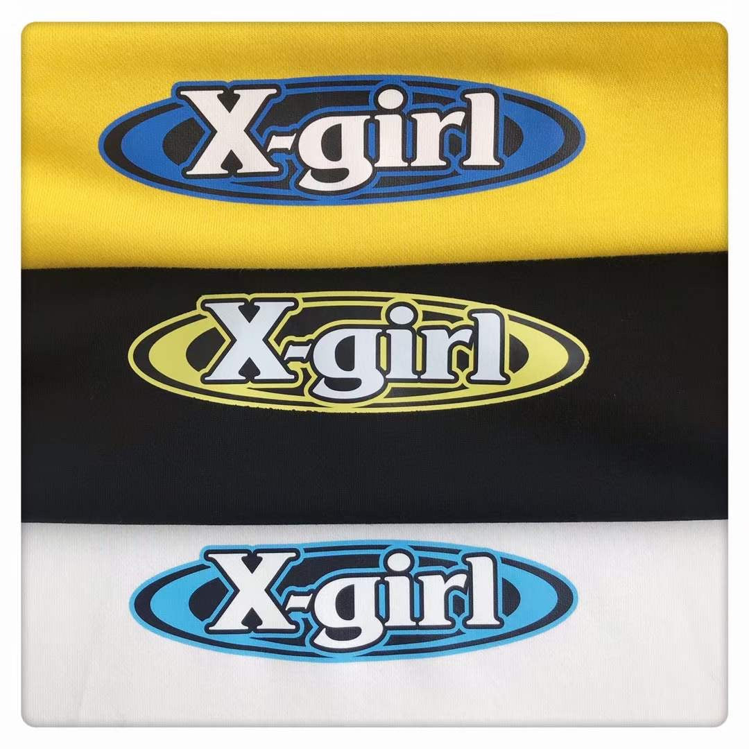 X girl接拼hoodies