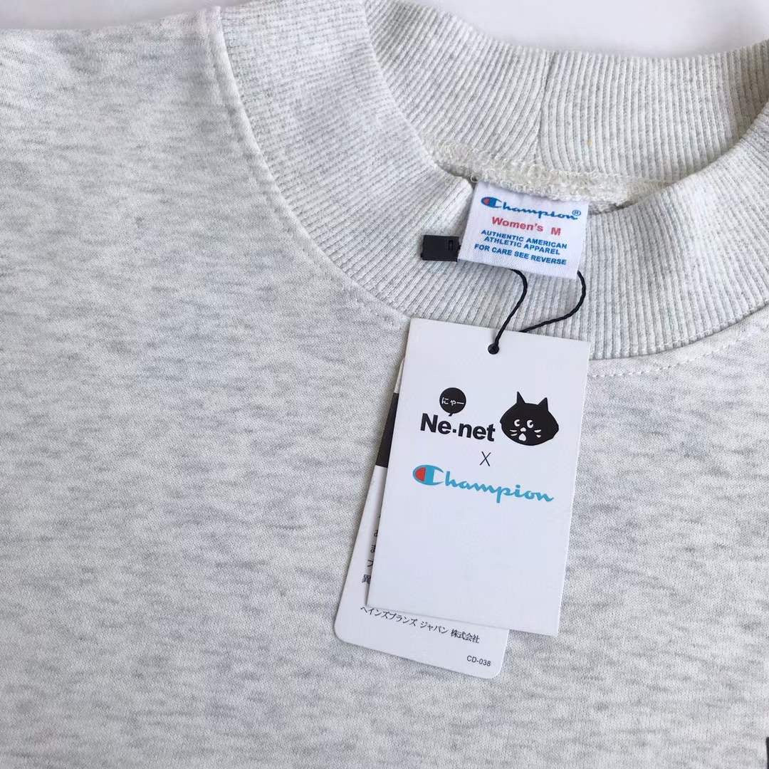 Nenet x champion 半高領衛衣
