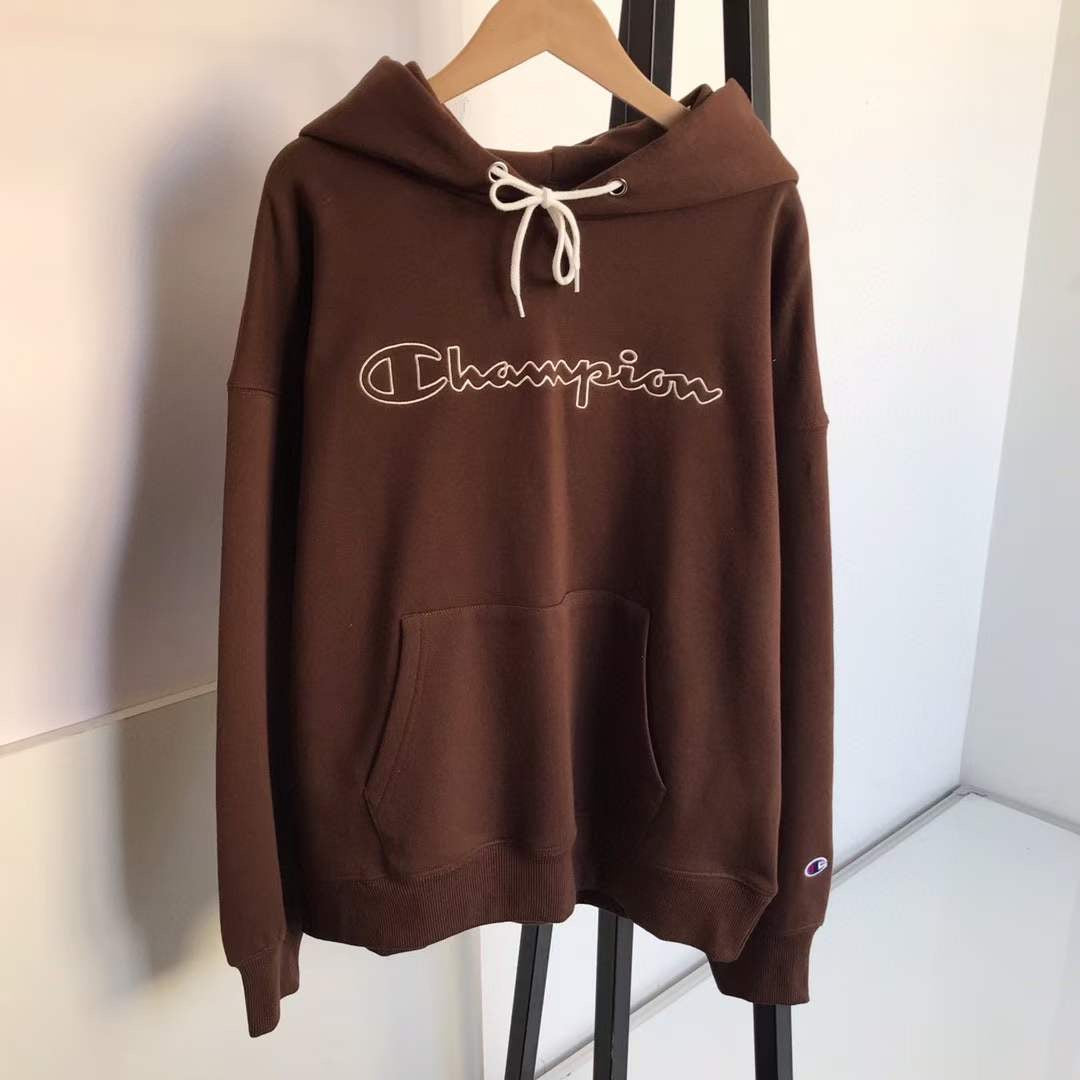 Champion彩色刺繡hoodies