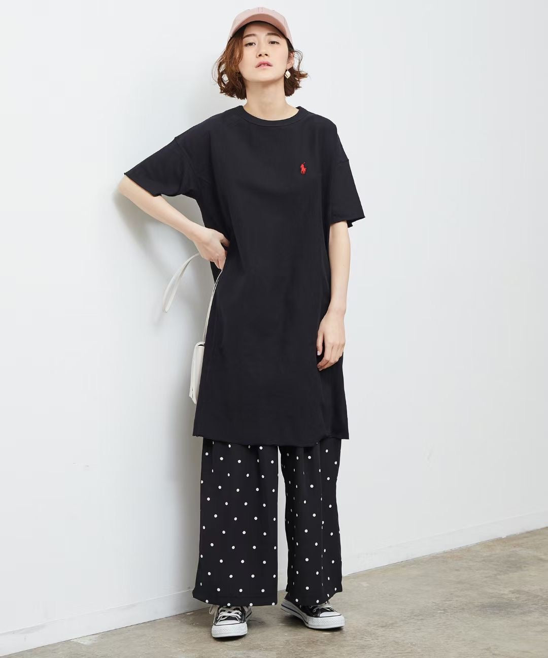 Polo 刺繡one piece