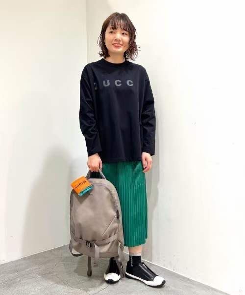 Zucca 淨色logo印花衛衣