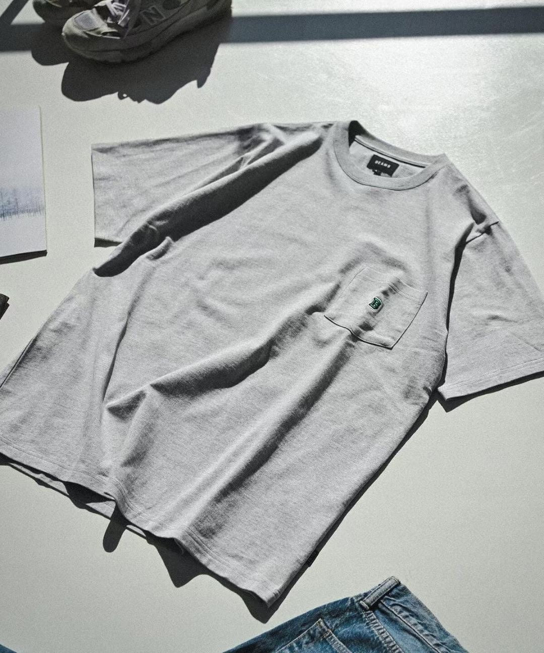 Beams pocket tee