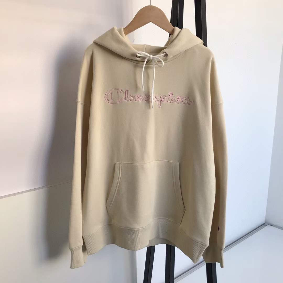 Champion彩色刺繡hoodies