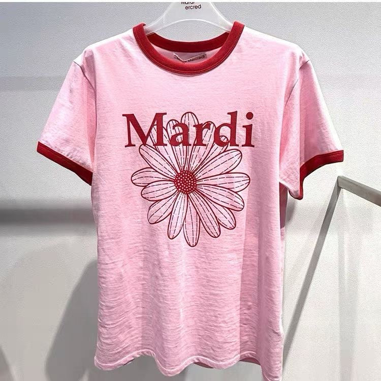 Mardi撞色tee