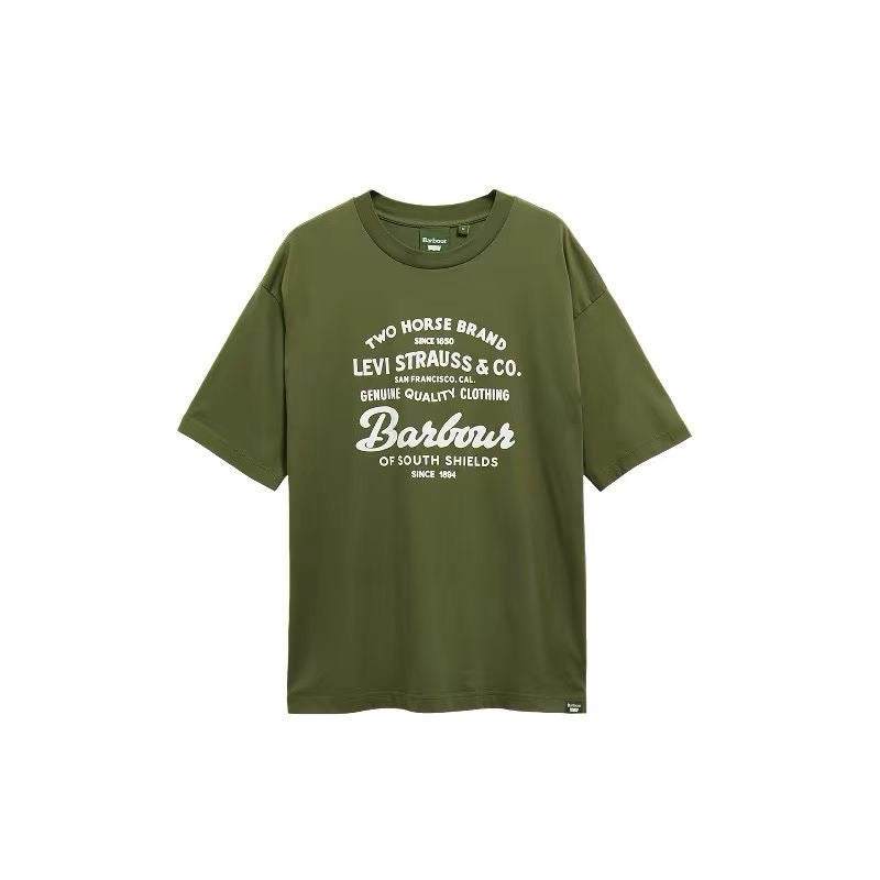 Barbour x Levi’s logo tee