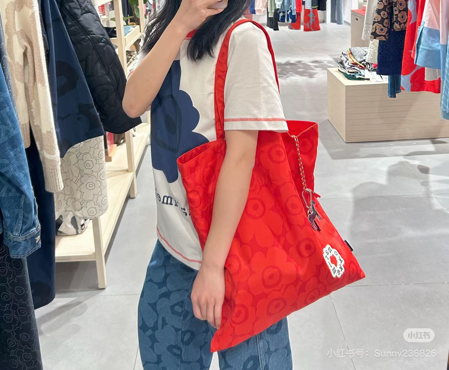 Marimekko Iloisa Mini Kioski tote bag