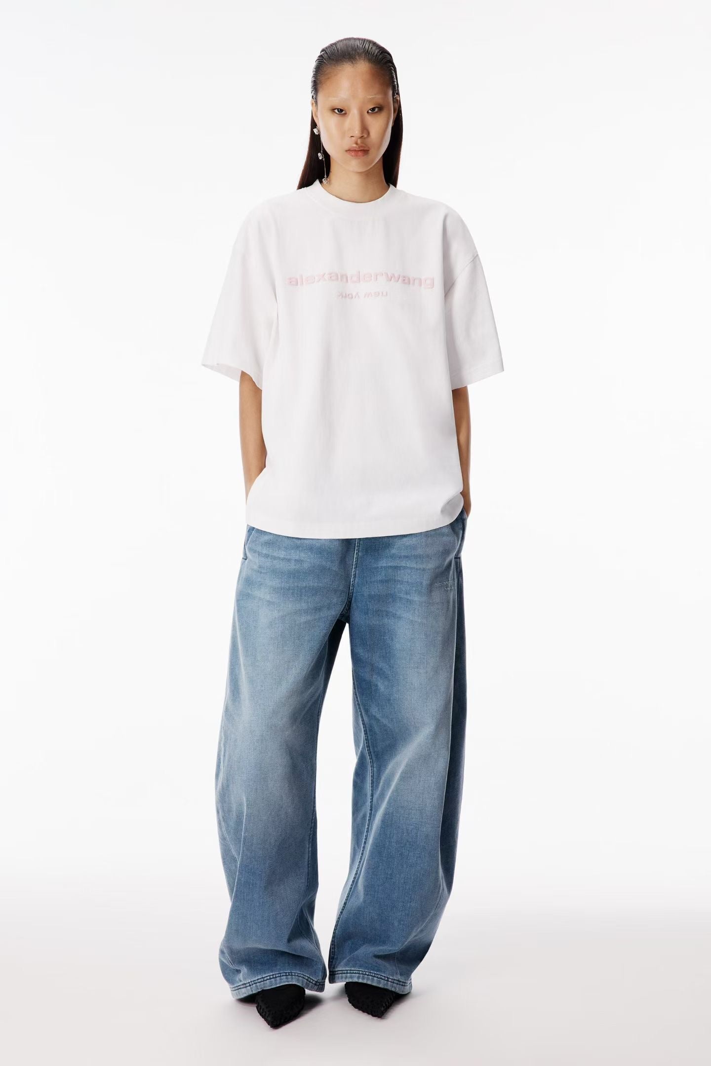 Alexander wang logo tee