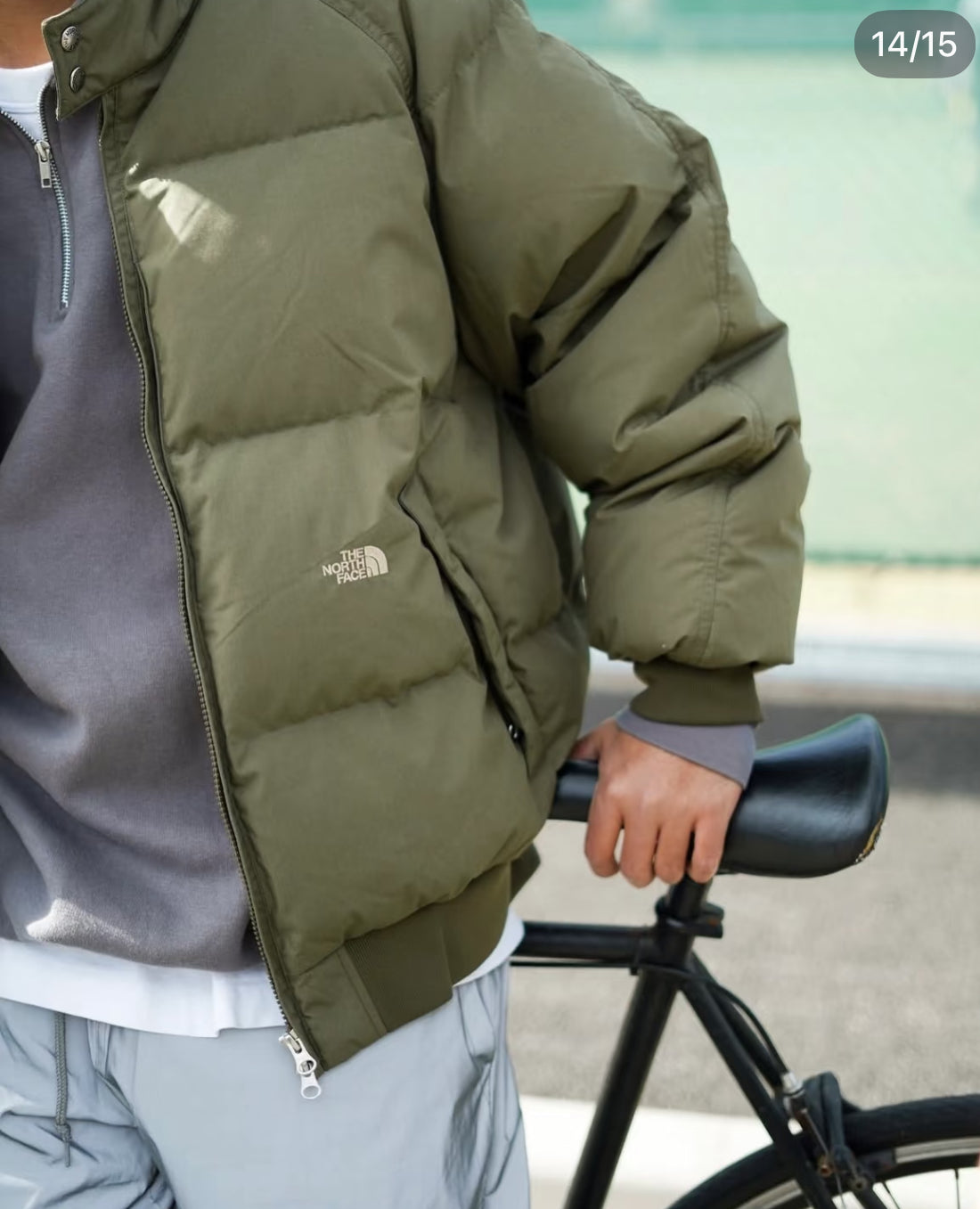 TNF 紫標光電子 羽絨