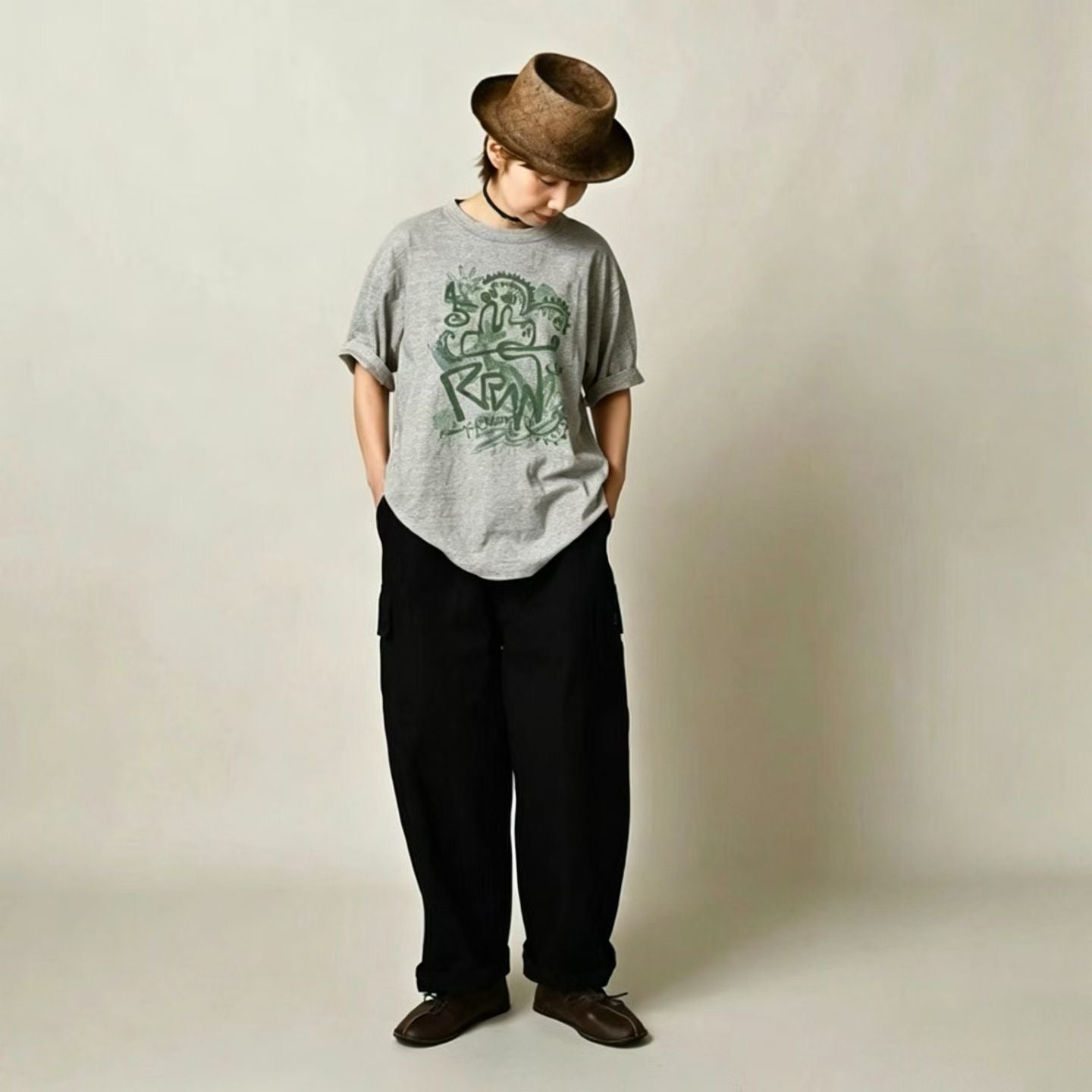 45r 海洋塗鴉tee