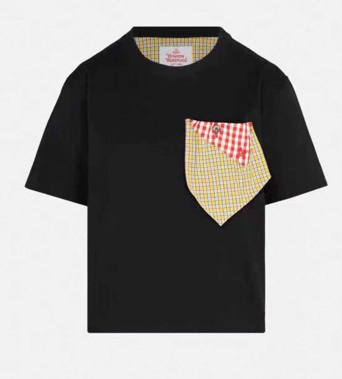 Vivienne Westwood pocket 格仔tee