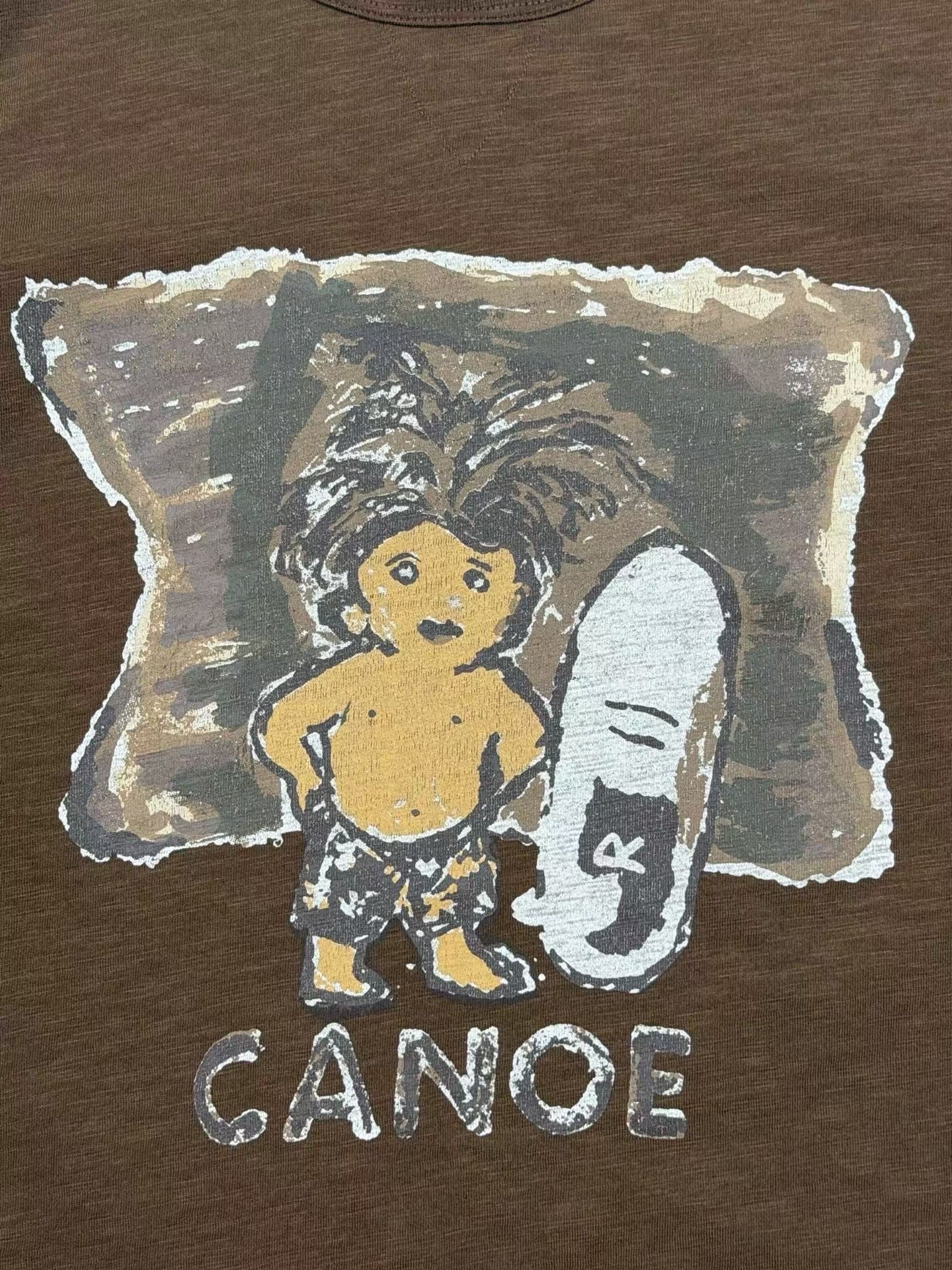 45R canoe 長袖tee